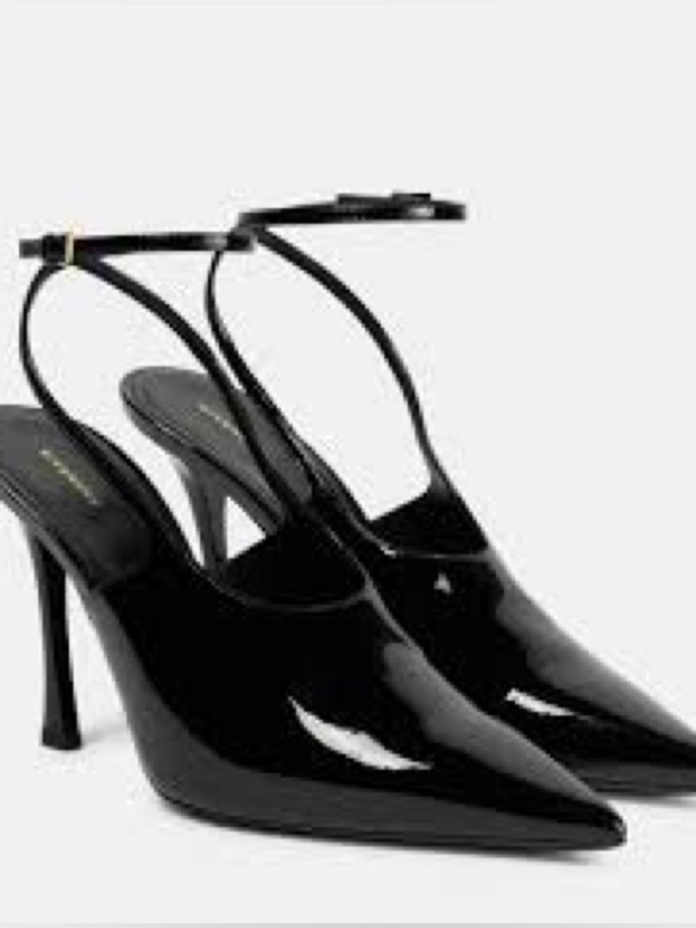 Givenchy Show Pointed-Toe Slingback Heels